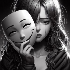 Alone sad girl profile photo