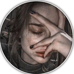 Girl crying DP for Instagram